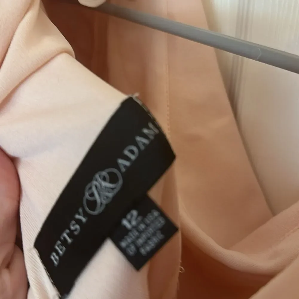 Betsey &Adam Drapedback  ruched  Sheath Dress NWOT 12 - Picture 9 of 11